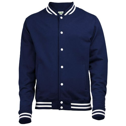 Awdis Just Hoods College Jacket Oxford Navy